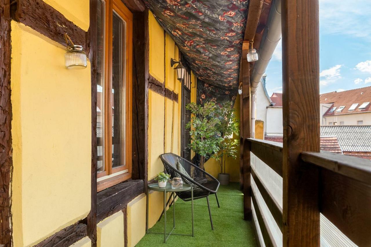Appartement Pandore - Colmar City Center - Balcony 외부 사진